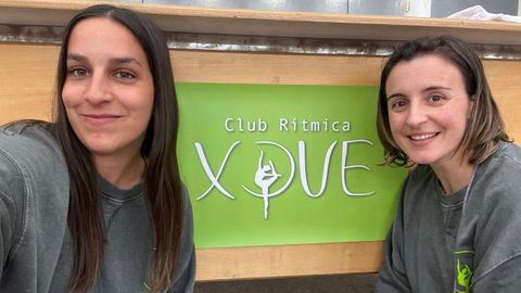Pilar Vázquez y Leticia Quintas son las entrenadoras del club xovense.
