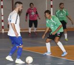 Diego, en un amistoso ante una selecci�n monfortina. 