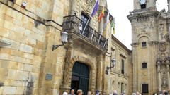 Foto de archivo de la fachada de la casa consistorial laurentina