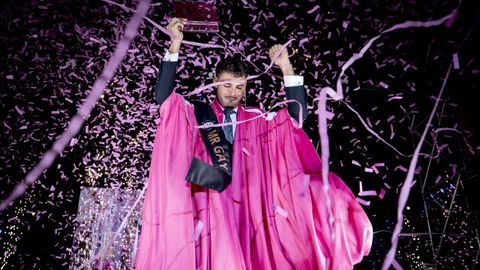 Kevin, tras ser proclamado Mr. Gay Espa�a 2026