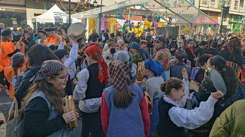 Desfile de los escolares de Barbads
