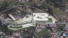 Recreaci�n del proyecto del Gran Montecelo en Pontevedra