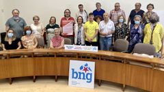 Vecinos de Barbanza en el Parlamento