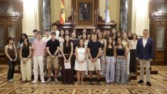Acto conmemorativo de los becados por el programa Bolsas Norteam�rica