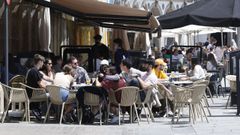 Terrazas en A Coru�a.