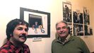 Iv�n G. Fern�ndez y Pablo Canal, en la exposici�n de fotos �Mazcaraes�.Iv�n G. Fern�ndez y Pablo Canal, en la exposici�n de fotos �Mazcaraes�