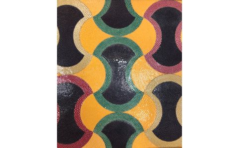 Galuchat, paja de centeno y pergamino son los materiales que utiliza la empresa en la fabricaci�n de sus productos.