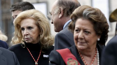 Mairen Beneyto con la alcaldesa Rita Barber