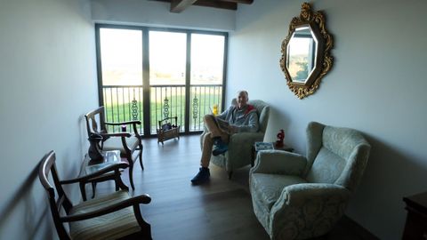 Una de las estancias de Casa do Cabo en Mor�s