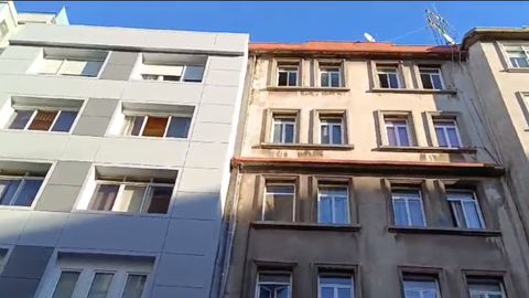 Imagen del inmueble afectado por el incendio