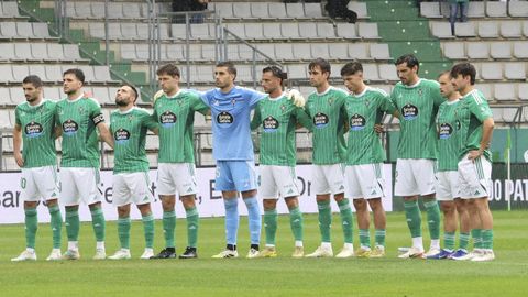 Uno de los onces iniciales del Racing en esta temporada