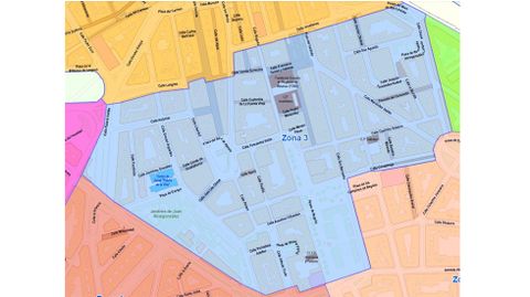 La nueva Zona 3 de la ORA en Gij�n