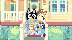 Imagen de Bluey y su familia