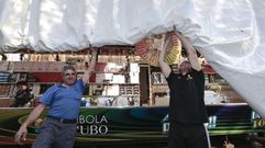 Las barracas se empezaron a instalar en Rodr�guez Mourelo
