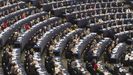 Vista general de la Euroc�mara durante una sesi�n plenaria