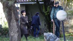 Rosario Porto regresa por unas horas�su casa de Teo�