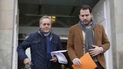 Los alcaldes de Cerdedo y Cotobade