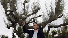 Cajoto, alcalde de Foz y presidente de la Mancomunidade de Municipios da Mari�a, en una foto de finales de mayo