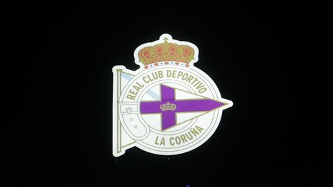Imagen del escudo del Deportivo, cuya �ltima modificaci�n fue en el 2016.