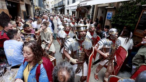 El tiempo, mejor de lo esperado, contribuy a una jornada de gran animacin en las calles del centro histrico