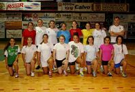 La jugadoras comenzaron ayer los entrenamientos trabajando la faceta f�sica. 