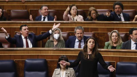 Irene Montero, reprendida por Batet tras acusar al PP de �promover la cultura de la violaci�n�
