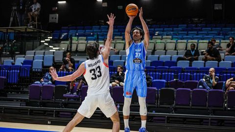 Partido de los cuartos de final del clasificatorio de la Basketball Champions League (BCL) entre el Manchester y el R�o Breog�n