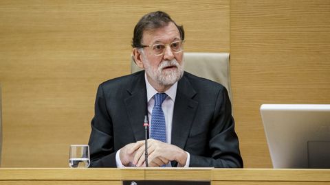 El expresidente del gobierno, Mariano Rajoy