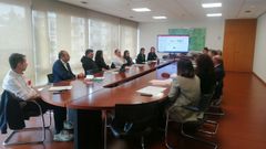 Reuni�n de miembros de la mancomunidad