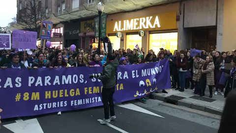 Manifestacin del 8-M en Gijn