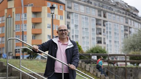 Martín Vale compatibiliza su trabajo en una empresa de Viveiro con la Concellería de Facenda
