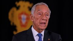 El presidente de Portugal, Marcelo Rebelo de Sousa