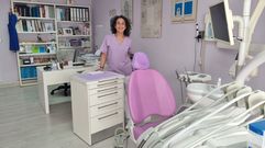 Eva Touris, en su cl�nica en la avenida Conde Fenosa de O Barco.