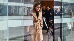 La concejala, tras una comparecencia anterior en el juzgado
