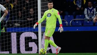 �lvaro Ferllo, durante un encuentro esta temporada con el Deportivo en Abanca Riazor