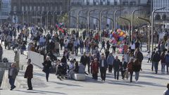 El buen tiempo abarrot� la ciudad