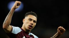 Morgan Rogers, durante su etapa en el Aston Villa.