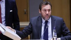 El ministro de Transportes, �scar Puente, en Bruselas.