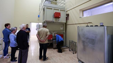 El horno crematorio es una de las cosas que más llamó la atención a los visitantes