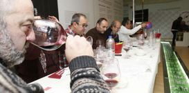 La segunda cata Patrimonio Ribeira Sacra se celebra en el Centro do Vi�o de Monforte. 