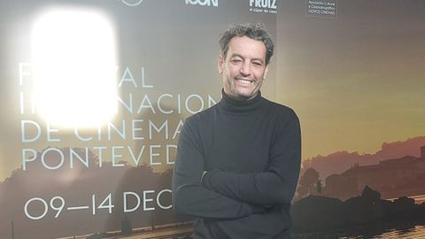 Daniel Froiz, no transcurso da presentaci�n desta edici�n de Novos Cinemas