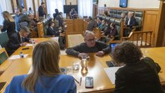 Imagen del �ltimo pleno ordinario de la corporaci�n, el de enero