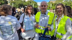 Los técnicos superiores sanitarios se concentraron en la plaza de Pontevedra, en A Coruña