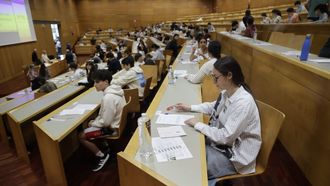 Examen de selectividad en A Coruña