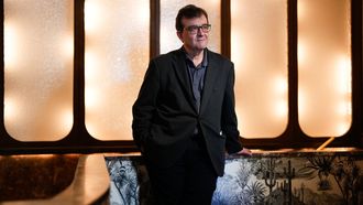 Javier Cercas, durante la presentaci&oacute;n de la edici&oacute;n conmemorativa de &laquo;Soldados de Salamina&raquo;