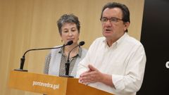 El concejal de Facenda, Raimundo Gonzlez Carballo, dio cuenta de la modificacin de crdito que aprobar el Concello de Ponntevedra