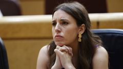 La ministra de Igualdad, Irene Montero