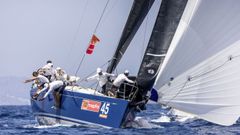 La embarcaci�n Nadir en la primera jornada de la Copa del Rey Mapfre.