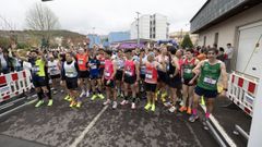 Un instante de la cita, el pasado a�o.