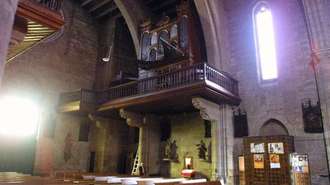 �rgano iglesia San Marti�o de Noia